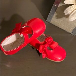 Red Patent Mary Jane, used but still in EUC